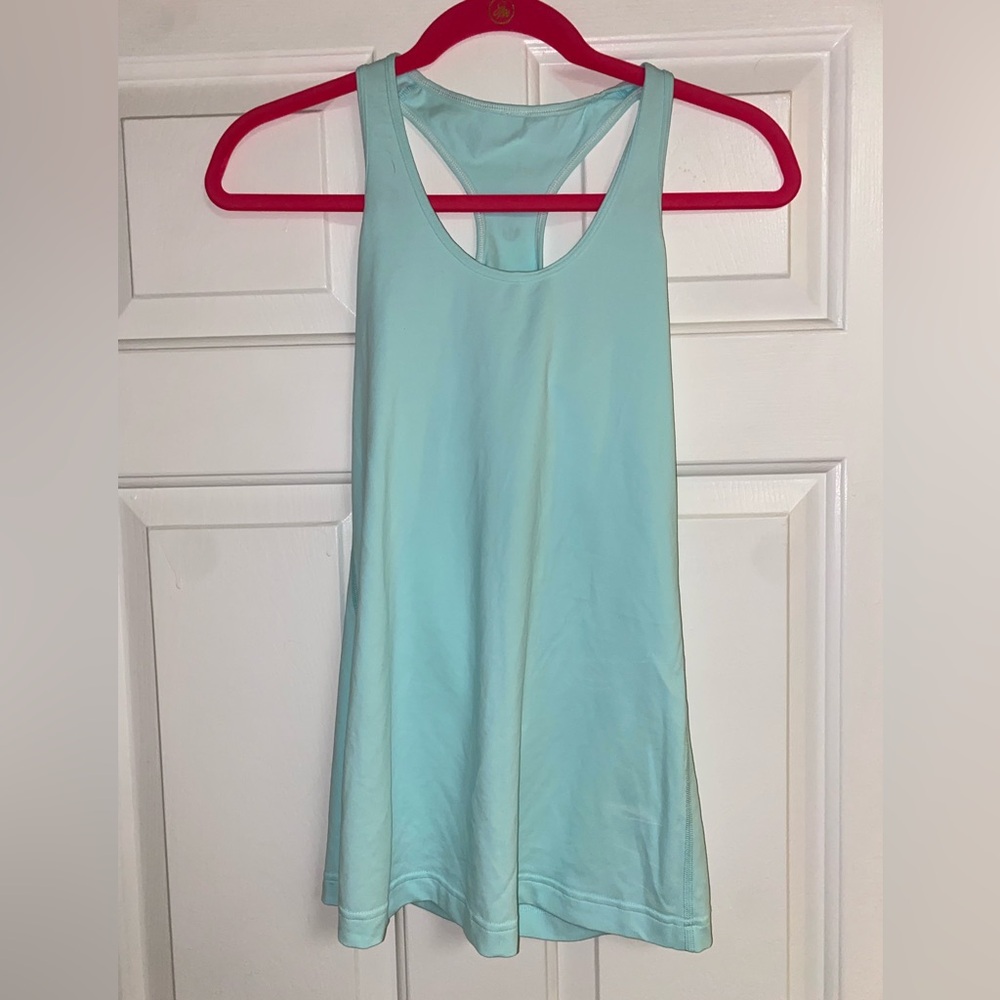 Lulu lemon Light Blue racerback Tank Top